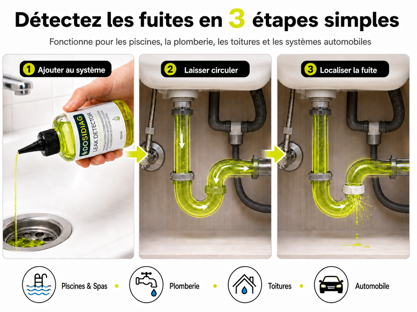 Leak detector - détecteur de fuite