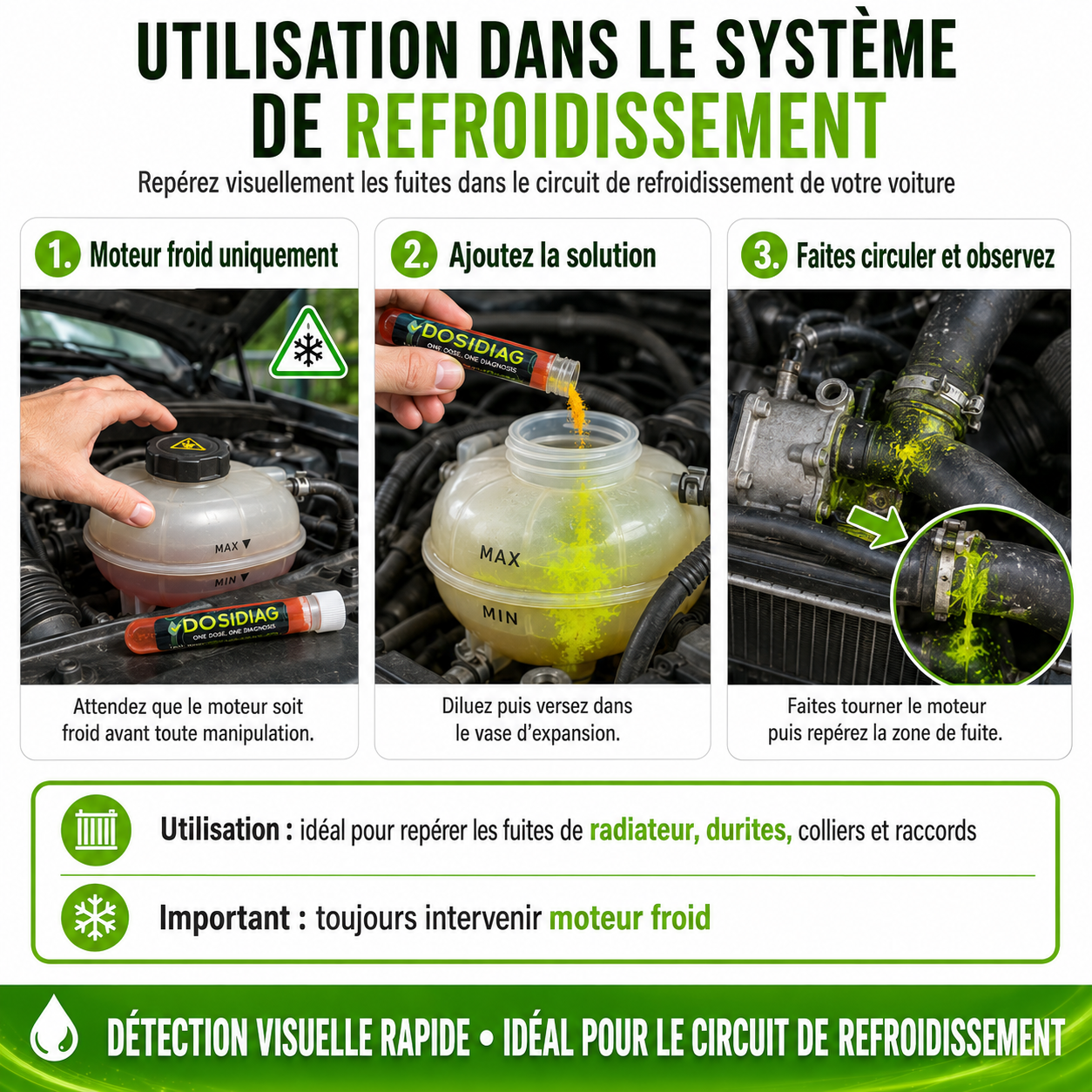 Fluorescéine - traceur intense