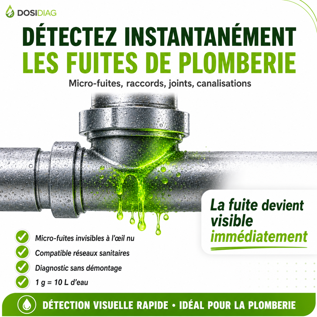Fluorescéine - traceur intense