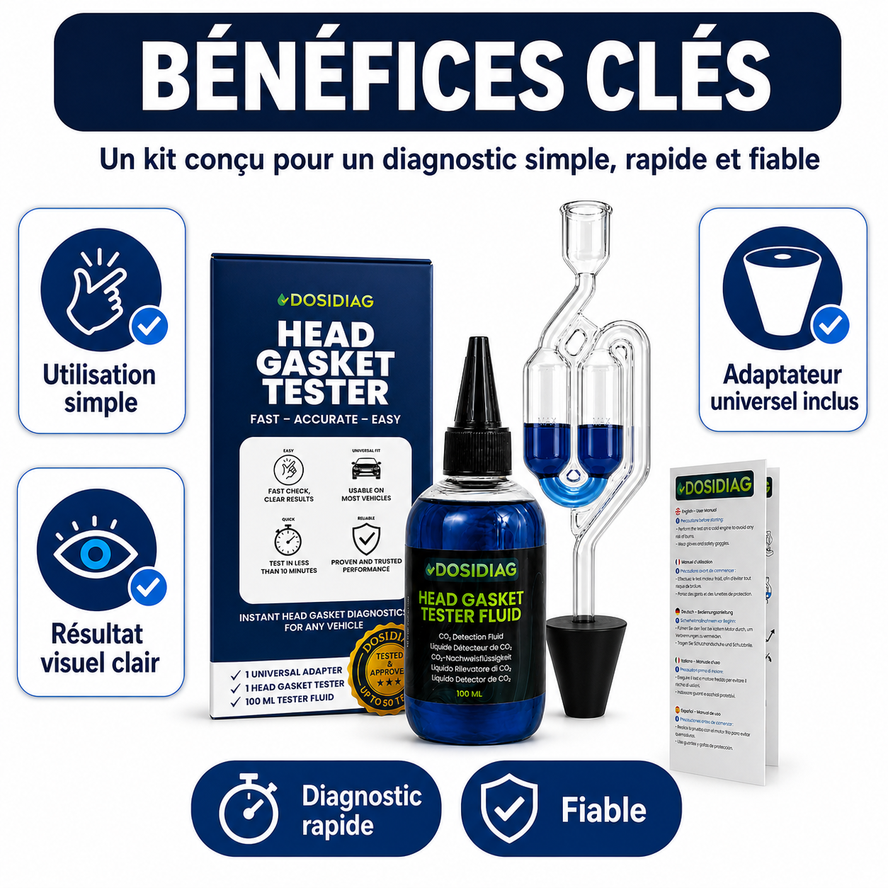 Testeur de joint de culasse